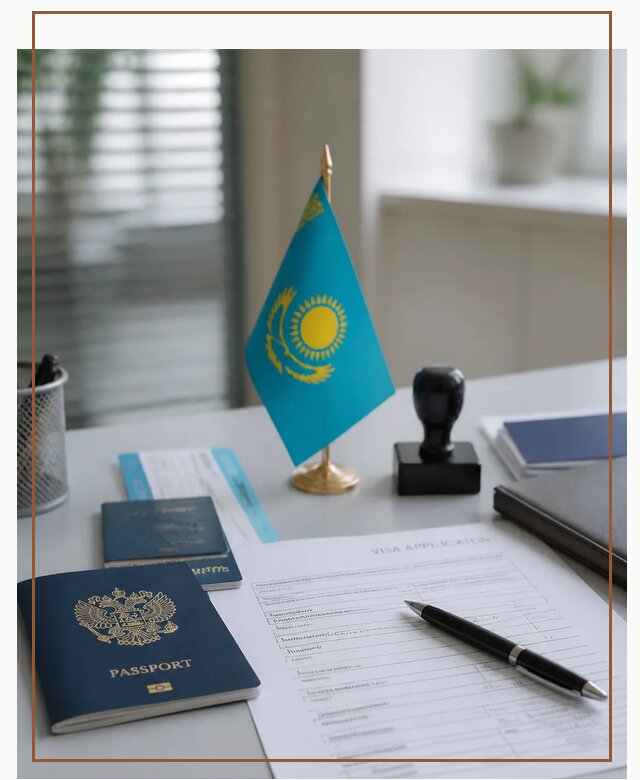 Оформление визы в Казахстан для поездки и работы в Пугачёве
